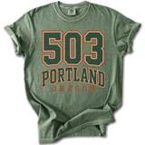 503 Portland Oregon Tee thumbnail 13