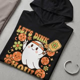 Pickleball Sport-Tek Performance Hood, Let's Dink Ghouls Retro Graphic, Lightweight Sun Warm-Up Hoodie thumbnail 7