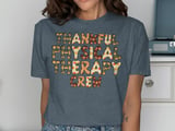 Thankful Physical Therapy Crew Graphic Tee thumbnail 11