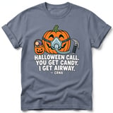 Halloween Call CRNA Airway Tee thumbnail 4