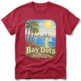 Bay Dots ~ Comfort Colors Premium Tee thumbnail 2