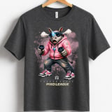 VR Rhino Gamer Shirt for Toddler, Funny Virtual Reality Gaming Tee, Kids Birthday Gift, Pixo League by Farron House thumbnail 12