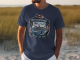 United States Navy Shirt, Patriotic USN Veteran Gift, Sea Air Land Space Emblem Military Tee, American Pride Naval Forces Apparel thumbnail 5