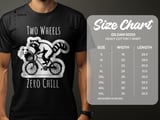 Two Wheels Zero Chill | Raccoon Bike Shirt thumbnail 15
