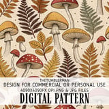 Whimsical Forest Forage Digital Design Size Bundle Png thumbnail 2