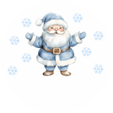 Blue Santa First Christmas Digital thumbnail 3
