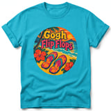 Gogh Flip Flops ~ Comfort Colors Premium Tee thumbnail 5