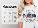 Vintage Full-Time Pensioner Leisure T-Shirt thumbnail 3