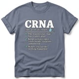 CRNA Definition Tee thumbnail 2