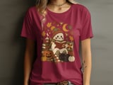 Cozy Reading Ghost Tee thumbnail 4