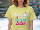 Ice Cream? I SCREAM Later, Lactose Intolerance Humor Tee thumbnail 4