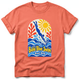 Bold Blue Swim ~ Comfort Colors Premium Tee thumbnail 4