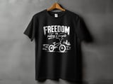 Freedom Is Riding a Bicycle | BMX T-Shirt thumbnail 9