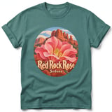 Red Rock Rose ~ Comfort Colors Premium Tee thumbnail 8