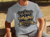 US Navy Submariner Silent Service T-Shirt | Patriotic Military Veteran Shirt | Naval Heritage Gift Tee thumbnail 7
