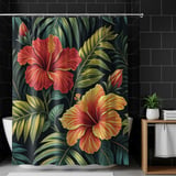 Tropical Tumbler Design, Hibiscus Flower Digital Download, Colorful Floral Tumbler Png, Floral Junk Journal Pages, Digital Scrapbooking thumbnail 10