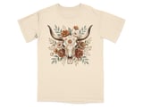 Artisan Floral Skull T-Shirt thumbnail 10