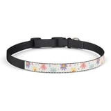 Pastel Daisy Floral Pet Bandana thumbnail 4
