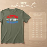 Register To Vote Your Voice Matters Tee & Sweatshirts thumbnail 14