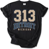 313 Detroit Michigan Tee thumbnail 10