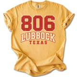 806 Lubbock Texas Tee thumbnail 4