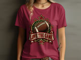 Love The Game Football Tee thumbnail 3