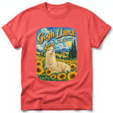 Gogh Llama ~ Comfort Colors Premium Tee thumbnail 3