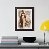 Black Woman Empowerment Wall Art Poster, Framed Poster with Inspirational Quote Starting from Experience Print, Healing Aesthetic Decor thumbnail 11