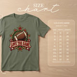 Love The Game Football Tee thumbnail 14