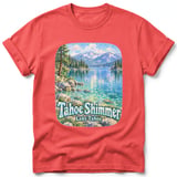 Tahoe Shimmer ~ Comfort Colors Premium Tee thumbnail 3