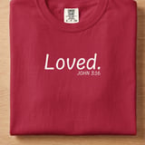 Loved John 3:16 Tee thumbnail 8