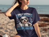 English Sheepdog Total Trouble Tee thumbnail 9