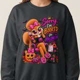 Booked Halloween Sally the Squirrel Sweatshirt thumbnail 5