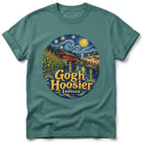 Gogh Hoosier ~ Comfort Colors Premium Tee thumbnail 1