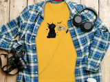 Skeleton Boop Cat Tee thumbnail 5