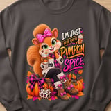 Pumpkin Spice Sally the Squirrel Sweatshirt thumbnail 11