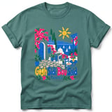 Gogh Sidi Bou Said ~ Comfort Colors Premium Tee thumbnail 8