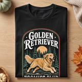Golden Retriever Zoomies Club Tee thumbnail 1