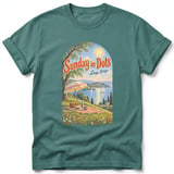 Sunday in Dots ~ Comfort Colors Premium Tee thumbnail 8