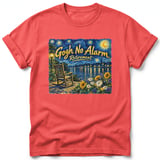 Gogh No Alarm ~ Comfort Colors Premium Tee thumbnail 3