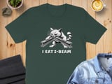 I Eat I-Beam absurd brain rot Cat Tee thumbnail 4