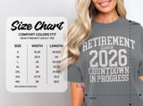 Retirement Class of 2026 Countdown T-Shirt thumbnail 6