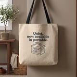 Portable Quiet Tote Bag thumbnail 1