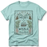 Moby Dick Embroidered Book Cover Tee thumbnail 26