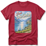 Gogh Lake Chelan ~ Comfort Colors Premium Tee thumbnail 2
