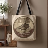 Concrete Slippers Tote Bag thumbnail 1