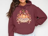 Pumpkin Mama Sweatshirt Coquette Fall Hoodie Vintage Autumn Mama Tote Bag Floral Pumpkin Shirt Cute Cottagecore Mom Thanksgiving Gift thumbnail 19