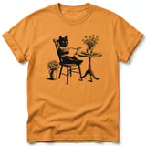 Cozy Bookish Cat Tee thumbnail 26