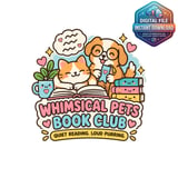 Whimsical Pets Book Club Digital Mug Wrap thumbnail 2