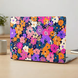 Retro Floral Meadow MacBook Case thumbnail 4